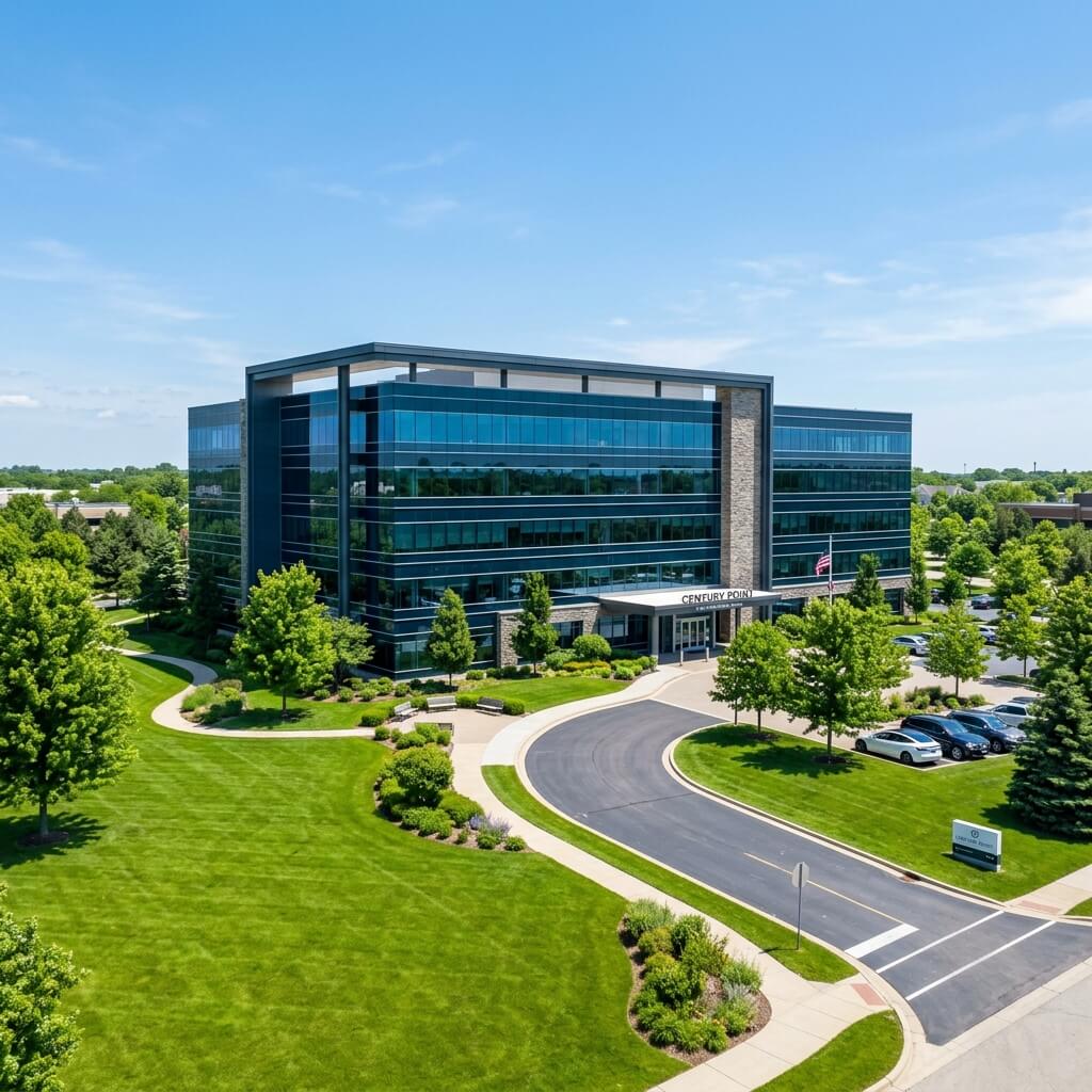 Corporate office park campus in North America